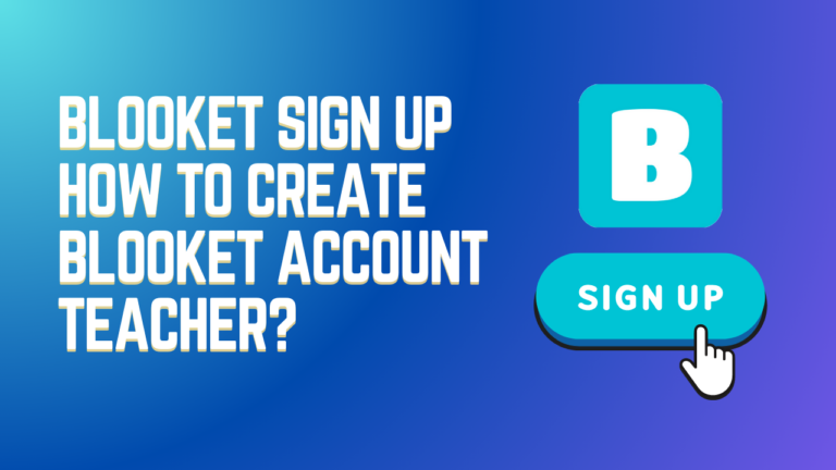 Blooket Sign Up